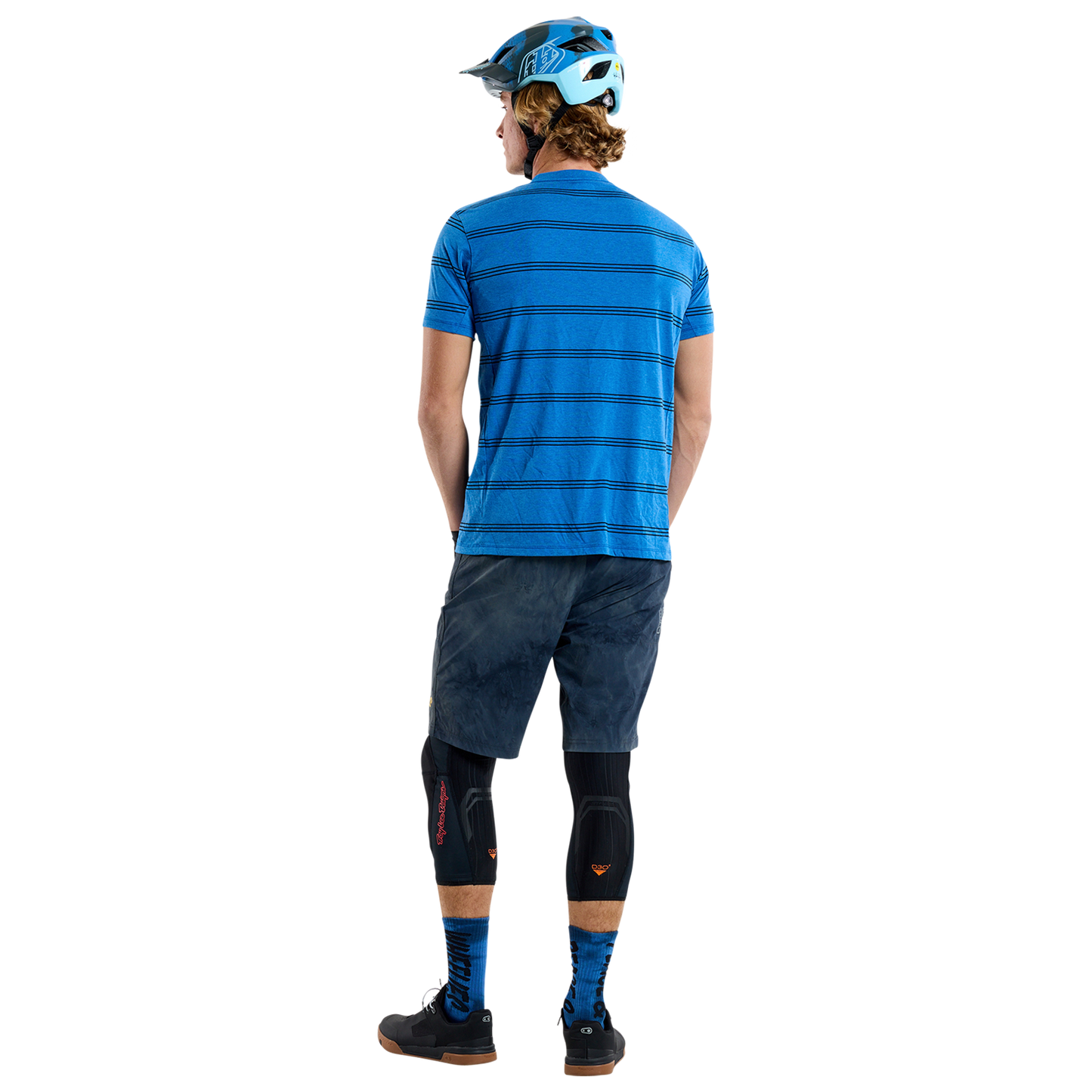 TROY LEE DESIGNS SKYLINE RIDE TEE WASH OUT Jersey z krótkim rękawem Blue 2025