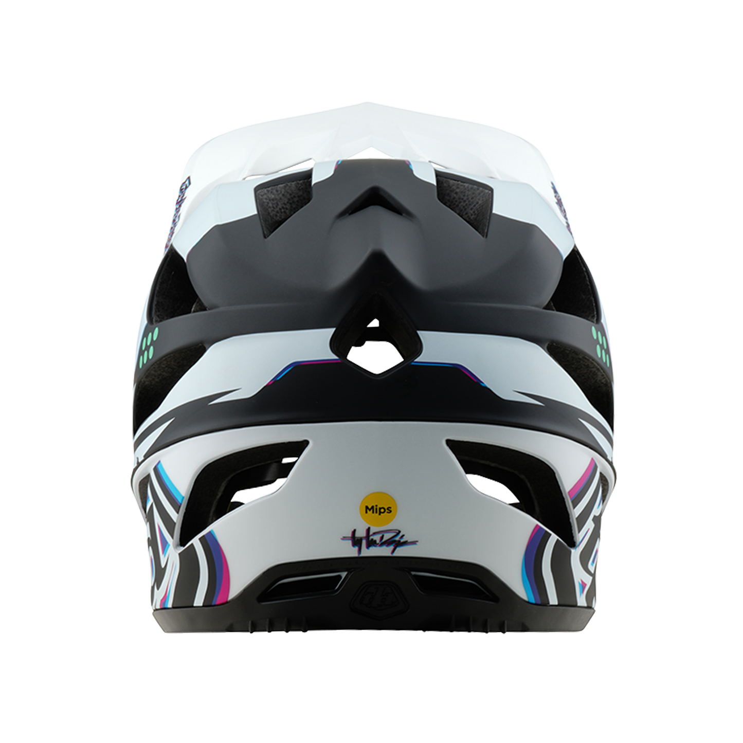 MTB Helmet TROY LEE DESIGNS STAGE MIPS Black/White