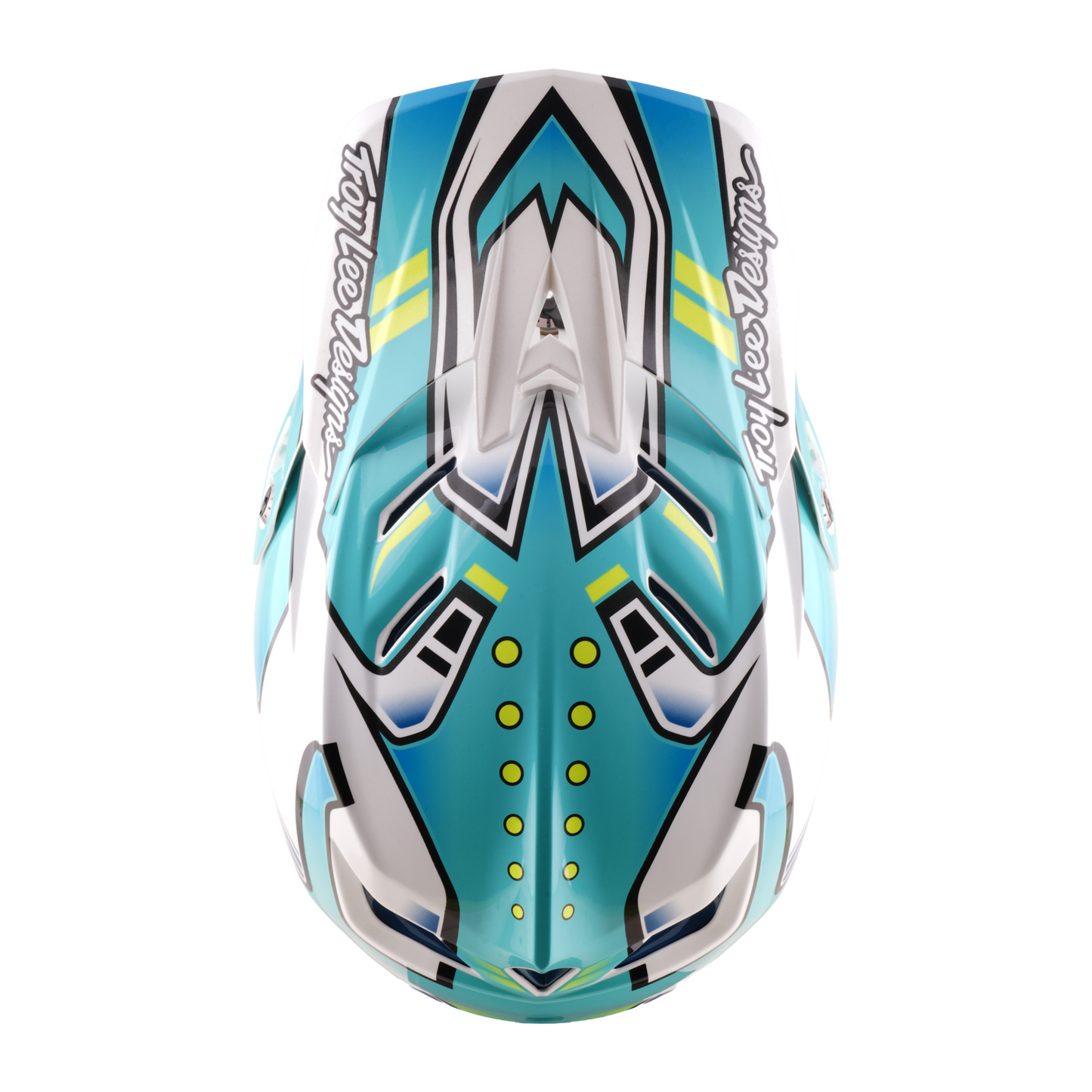 Kask MTB TROY LEE DESIGNS D4 COMPOSITE MIPS CREST REAL Green