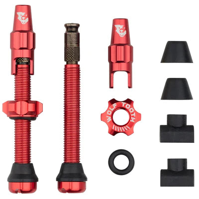 WOLF TOOTH CLIK VALVE Tubeless Valve Red