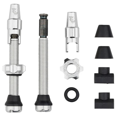 Zawór bezdętkowy WOLF TOOTH CLIK VALVE Raw Silver