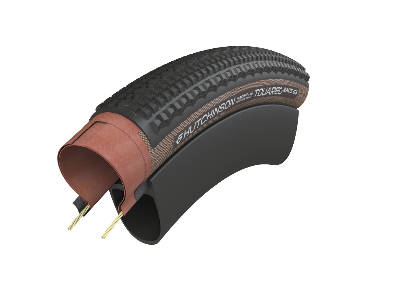 Opona HUTCHINSON TOUAREG RACE GRIDSKIN 700x40c Tubeless Ready Beige