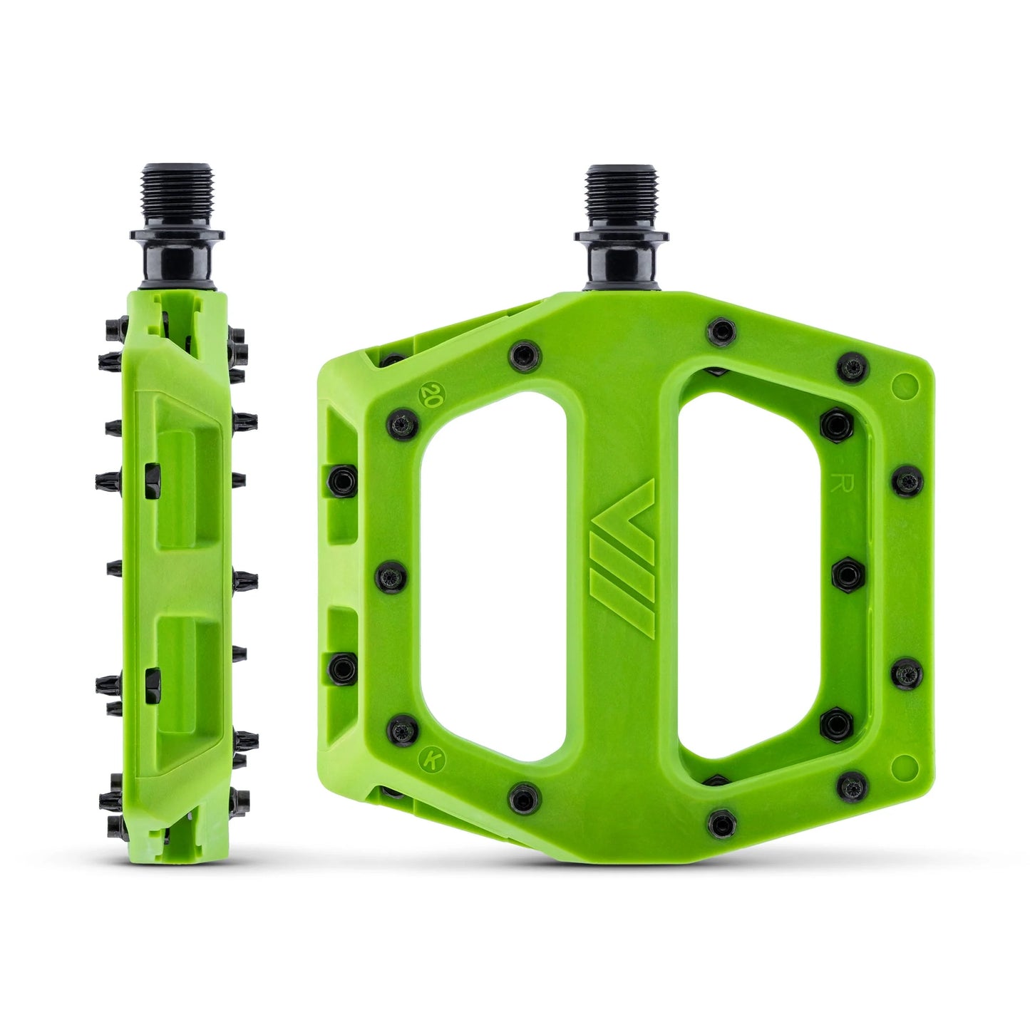 Płaskie pedały DMR V11 Green