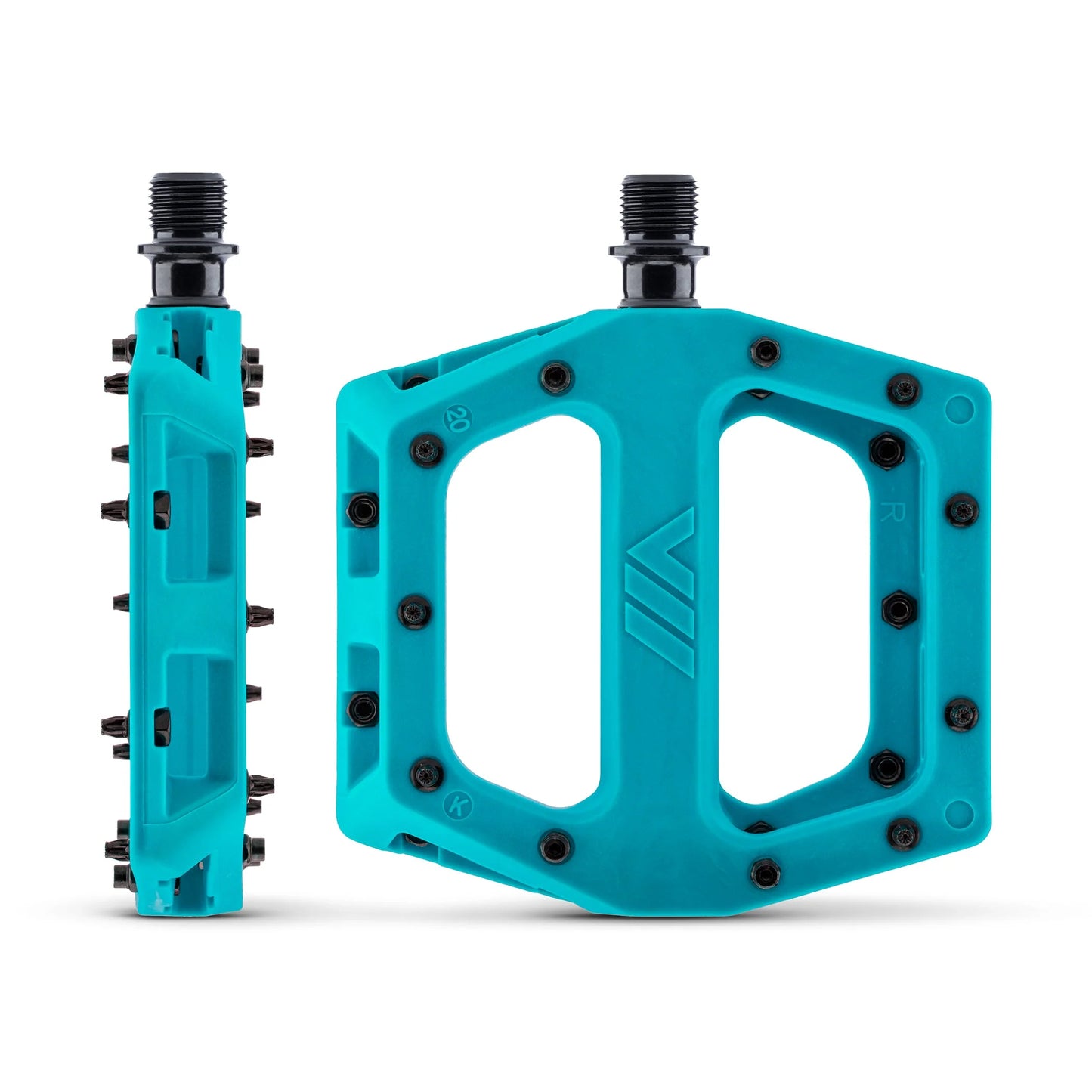 Płaskie pedały DMR V11 Turquoise