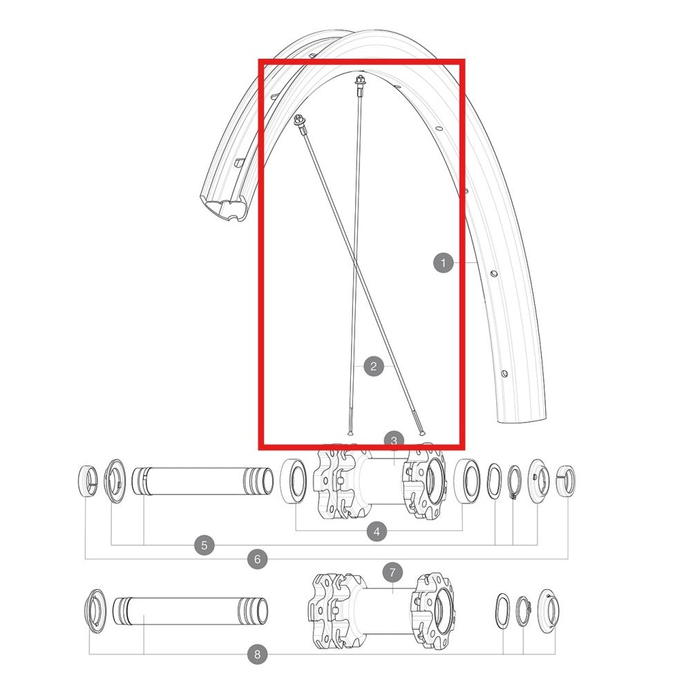 ZESTAW 12 SZPRYCH PRZEDNICH I TYLNYCH MAVIC CROSSMAX ELITE CARBON 27,5'' OKRĄGŁYCH 271MM + CZARNY NYPEL STALOWY