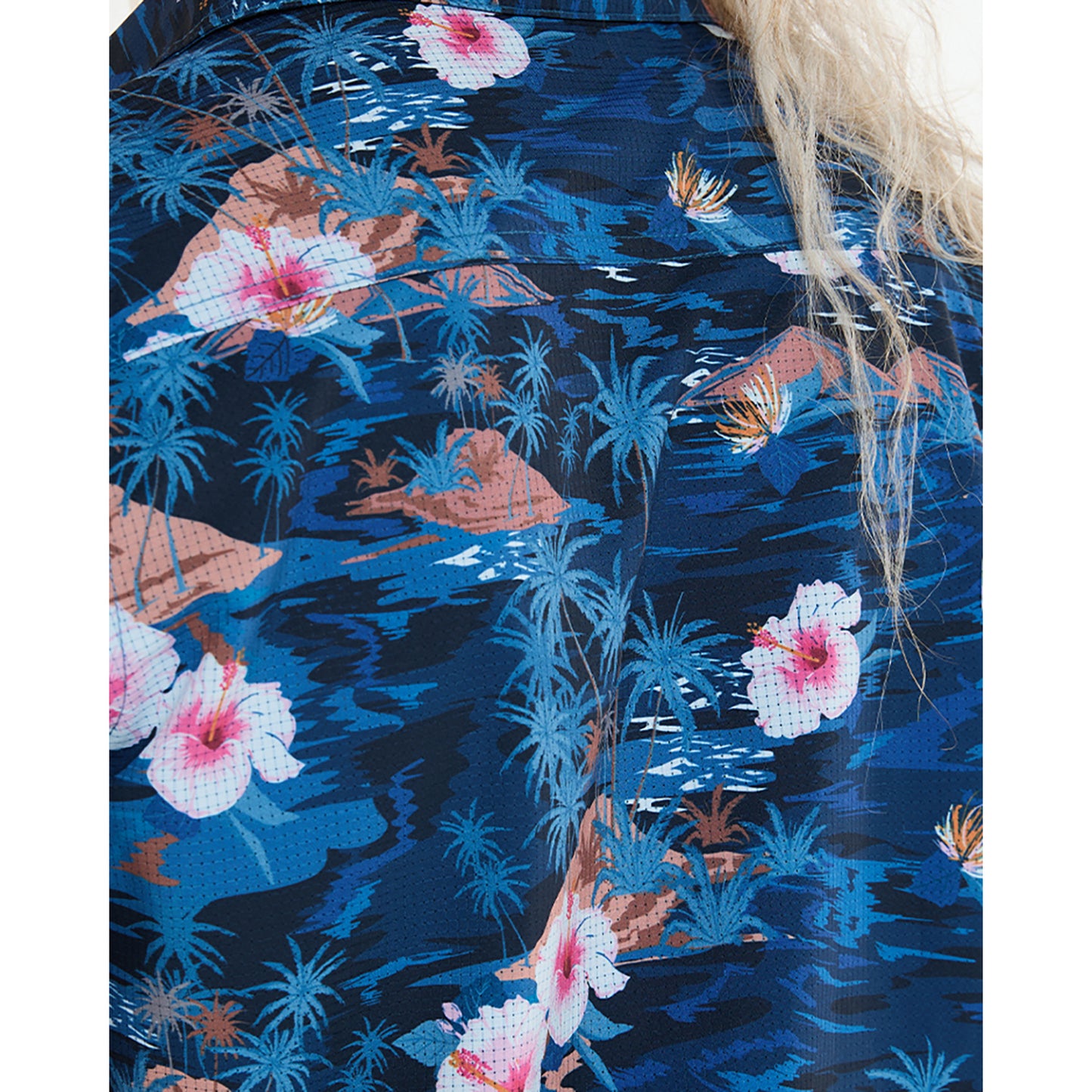 Technical shirt DHARCO TECH PARTY OASIS Woman Blue