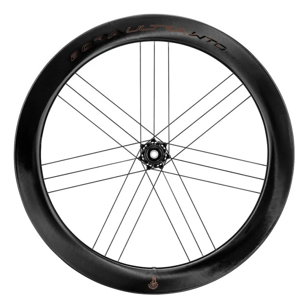 Para kół CAMPAGNOLO BORA ULTRA WTO 60 C23 DISC przystosowanych do jazdy bezdętkowej (centralna blokada)