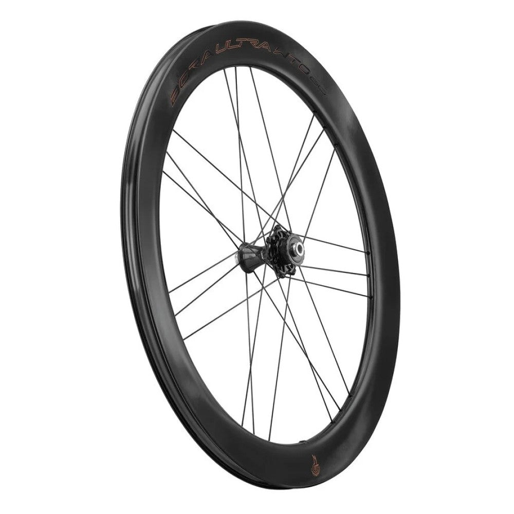 Para kół CAMPAGNOLO BORA ULTRA WTO 60 C23 DISC przystosowanych do jazdy bezdętkowej (centralna blokada)