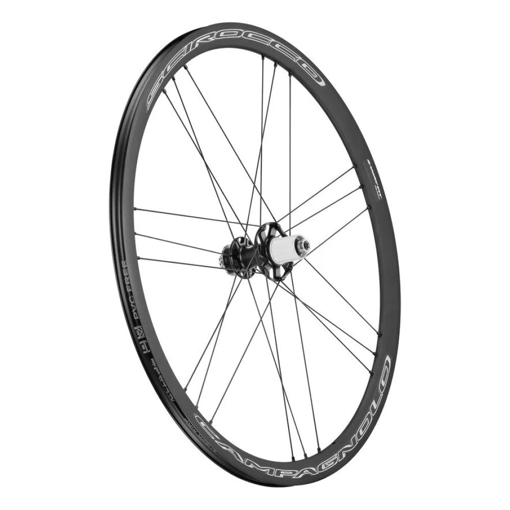 Para kół CAMPAGNOLO SCIROCCO DISC przystosowanych do jazdy bezdętkowej (centralna blokada)