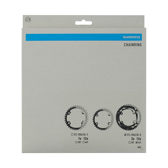Chainring Exterior 12 Speed SHIMANO GRX RX610 110mm