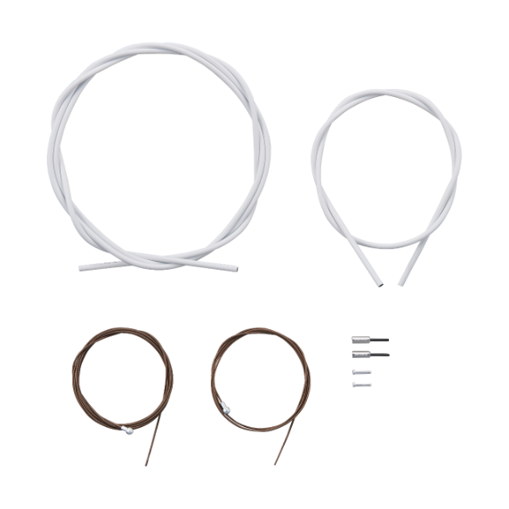 Zestaw linek i przewodów hamulcowych SHIMANO DURA-ACE 9000 White