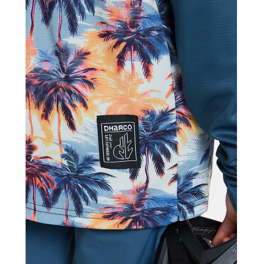 DHARCO GRAVITY VENICE BEACH Jersey Long Sleeve Junior Blue