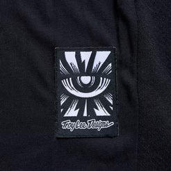 Juniorska koszulka z krótkim rękawem TROY LEE DESIGNS SKYLINE RIDE SIGNATURE czarny/zielony