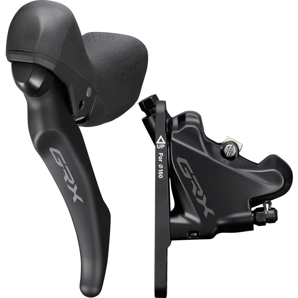 Lewa dźwignia i zacisk przedni SHIMANO GRX BL-RX600-L + BR-RX400 1x11V Flat Mount