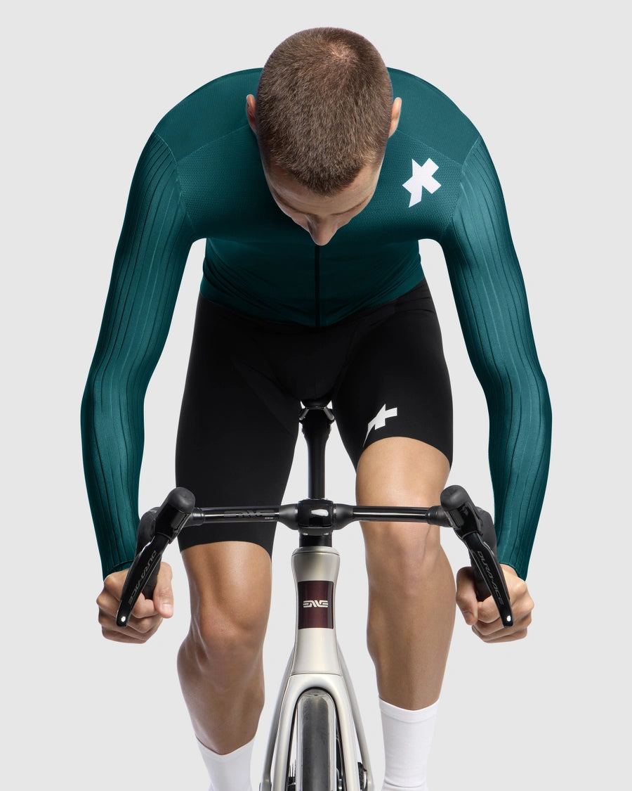 ASSOS EQUIPE RS S11 Koszulka z długim rękawem Petrol