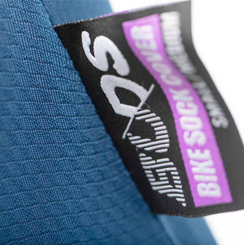 BUDS Rozciągliwy pokrowiec na skarpety rowerowe niebieski