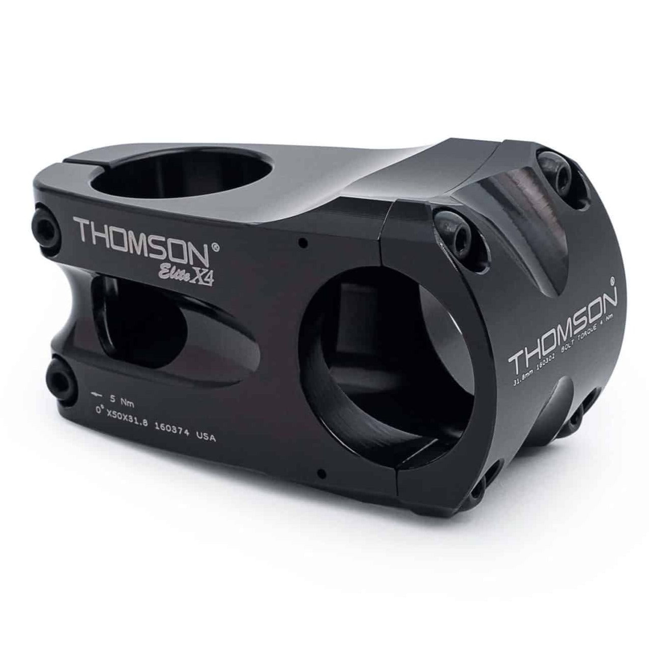 Wspornik THOMSON ELITE X4 0° czarny