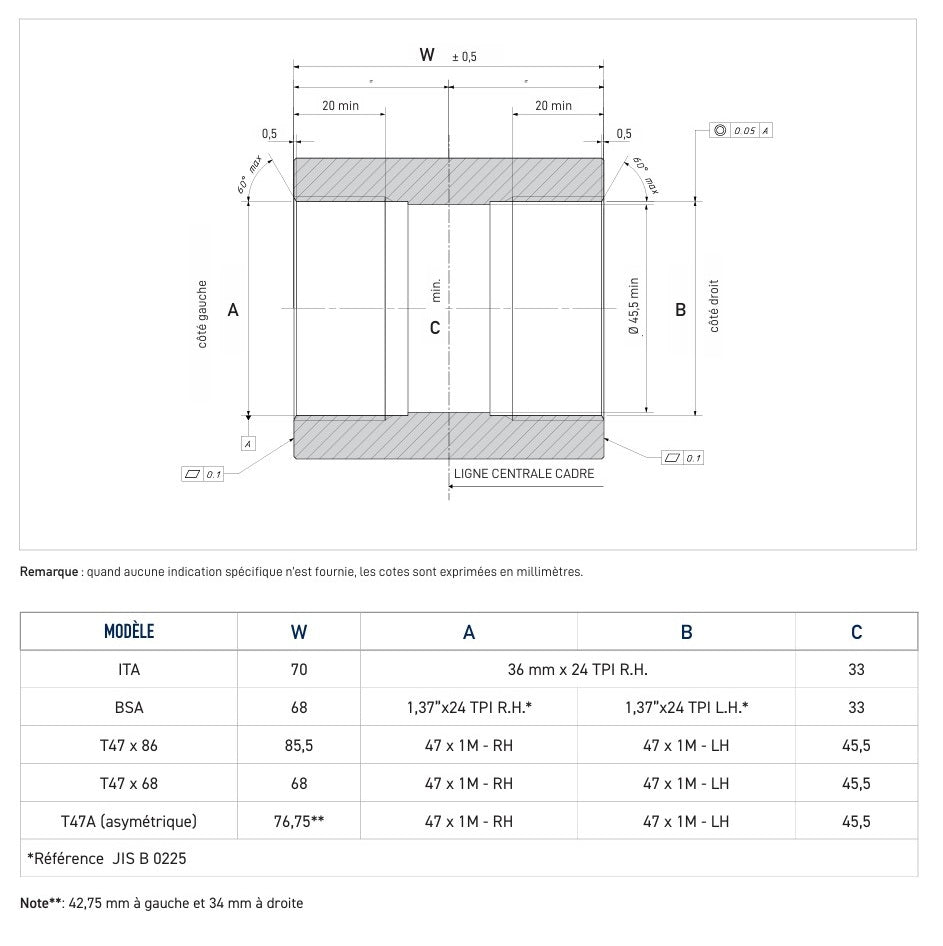 Mechanizm korbowy CAMPAGNOLO QCK-TECK BSC