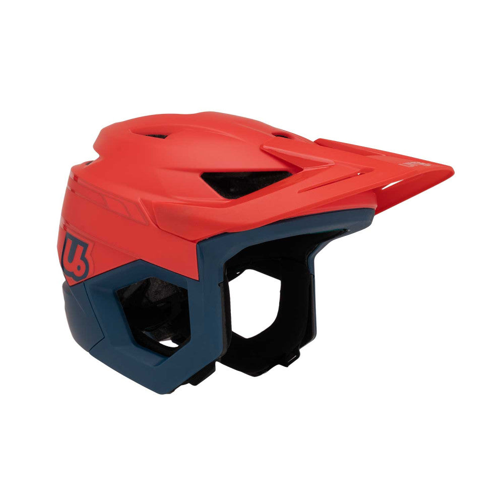 Kask MTB URGE RASCAS Neon Rush czerwony/niebieski