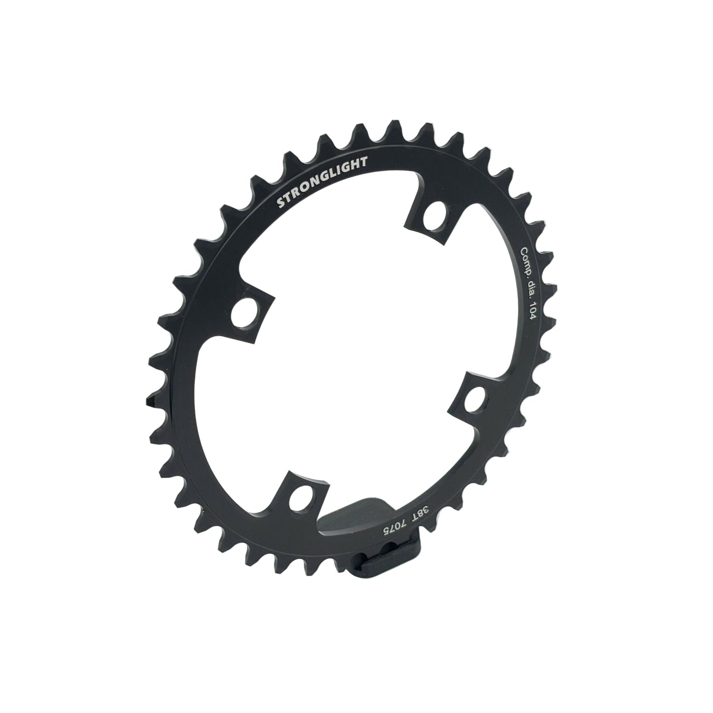 Tarcza łańcuchowa STRONGLIGHT BOSCH GEN1/GEN3 1V/8V/9V/10V Alu Mono Ze wszystkimi zębatkami 104 mm (Bosch, Shimano, Yamaha, Bafang, Brose...).