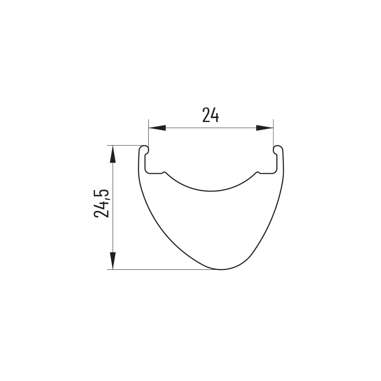 Para kół MICHE CONTACT GR DISC z oponami (centralna blokada)