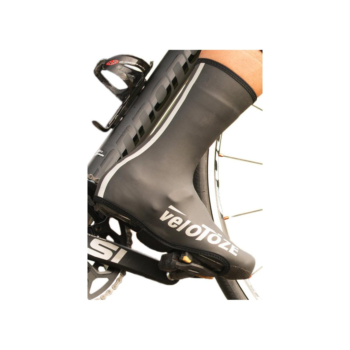 Pokrowiec na buty VELOTOZE HAUTES NEOPRENE czarny/biały