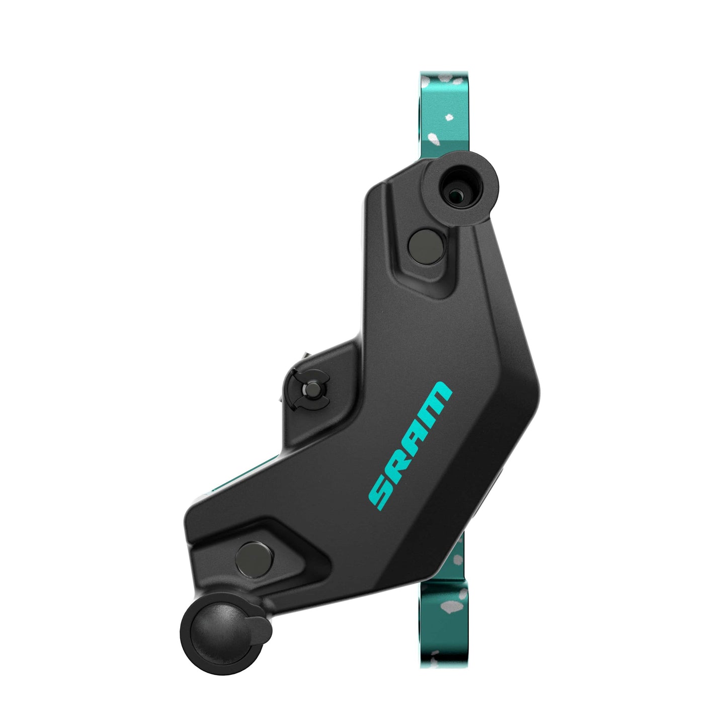 Pair of SRAM MOTIVE ULTIMATE EXPERT KIT brakes - Limited Edition Teal Splatter