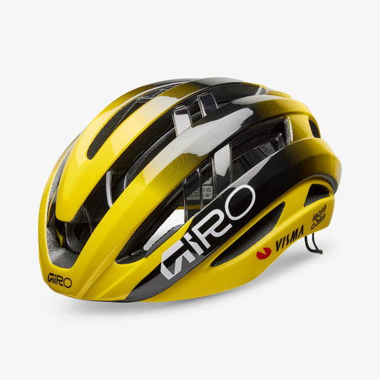 Kask szosowy GIRO ARIES MIPS SPHERICAL VISMA LEASE A BIKE czarny/żółty