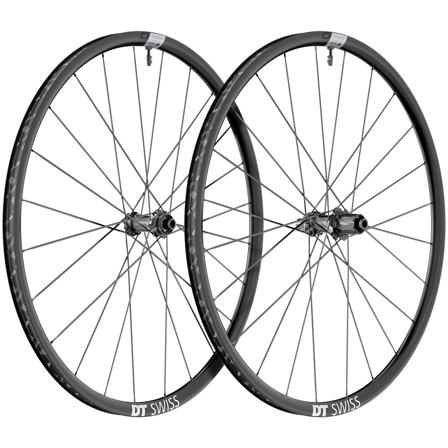 Para kół DT SWISS E 1800 SPLINE 23 DISC Tubeless Ready (Center Lock) 2024