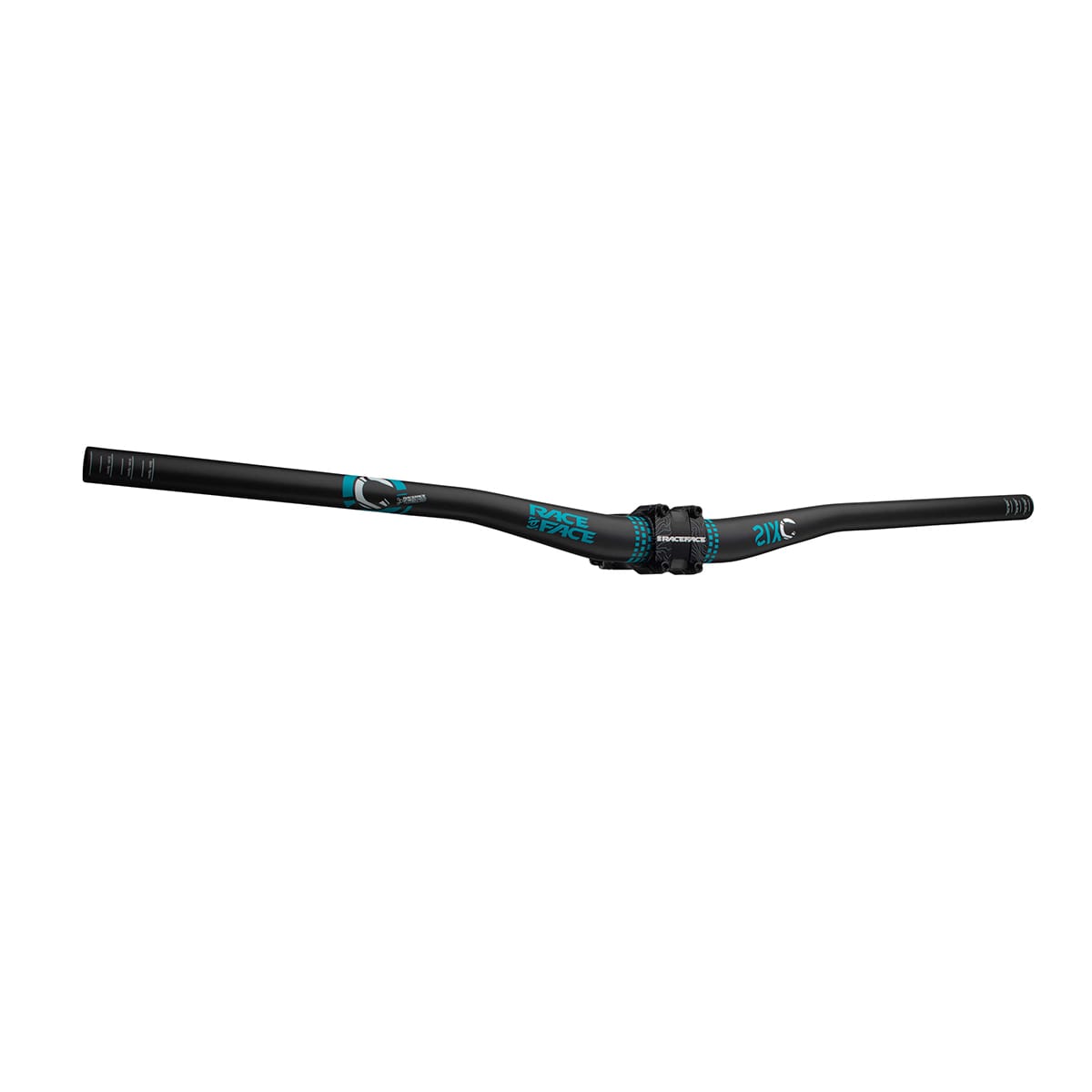 Kierownica RACE FACE SIXC Carbon Rise 19mm 785mm Turquoise