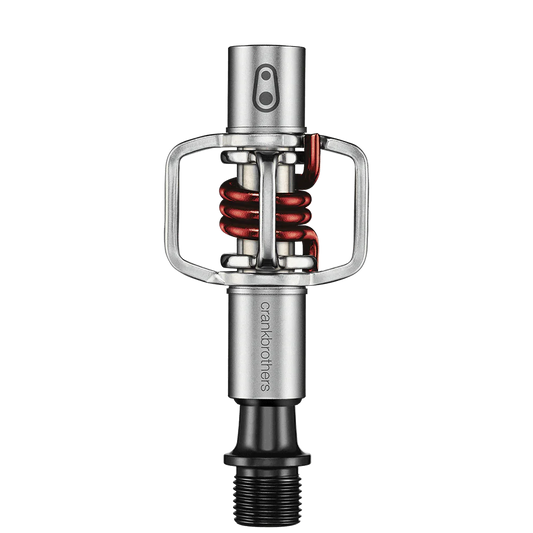 Pedały CRANKBROTHERS EGG BEATER 1 srebrny/czerwony
