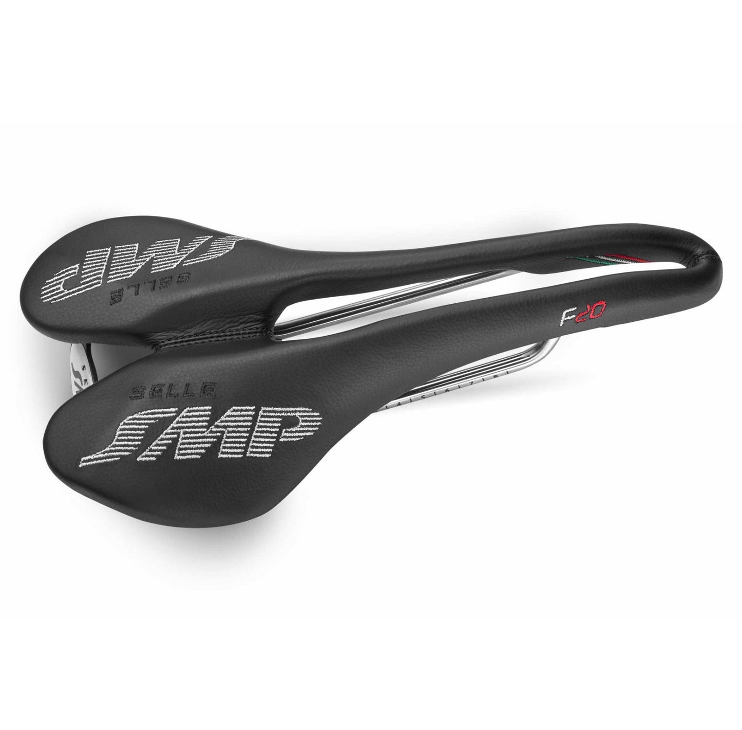 Saddle SMP F20 Rails Inox Black