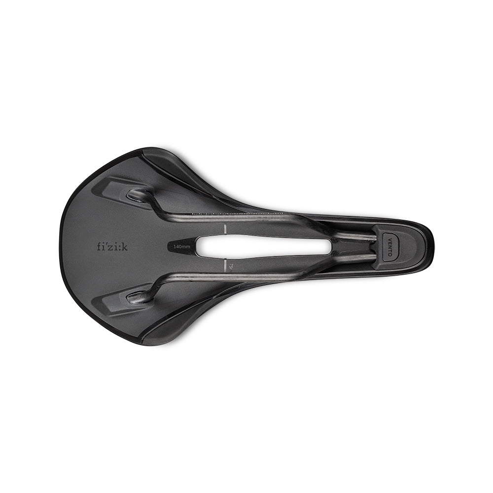 Siodełko FIZIK VENTO ANTARES R1 140 mm szyny karbonowe czarne