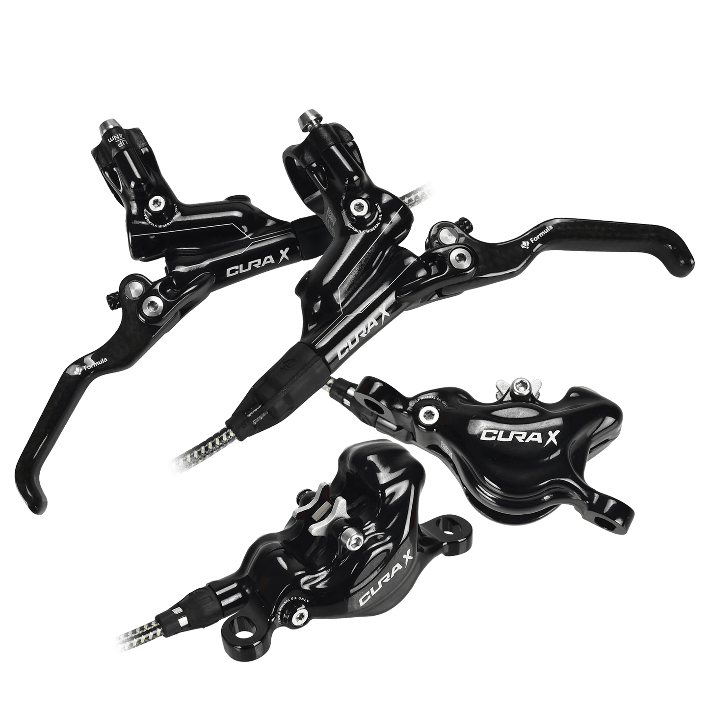 Para hamulców Formula CURA X Black