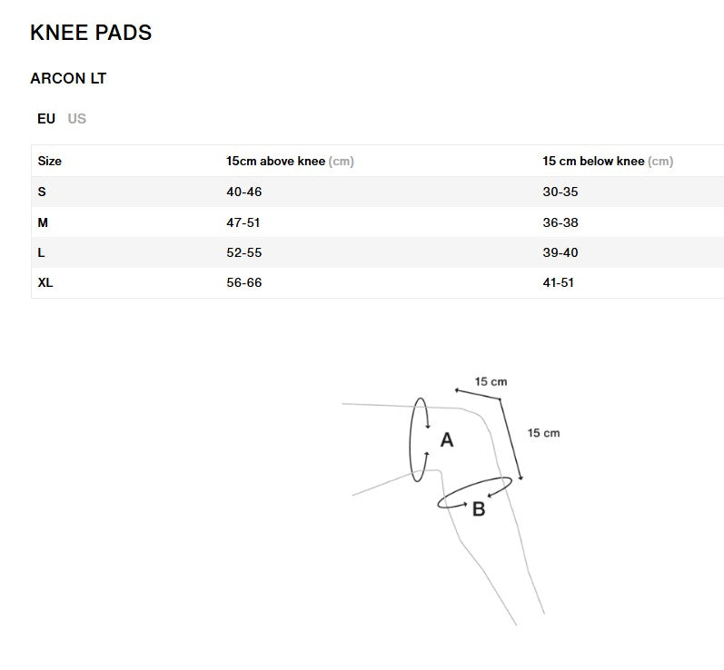 Nakolanniki ION ARCON LT czarne