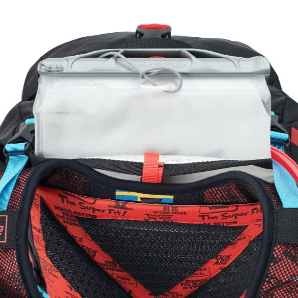 Plecak USWE HAJKER 18 L czarny/czerwony