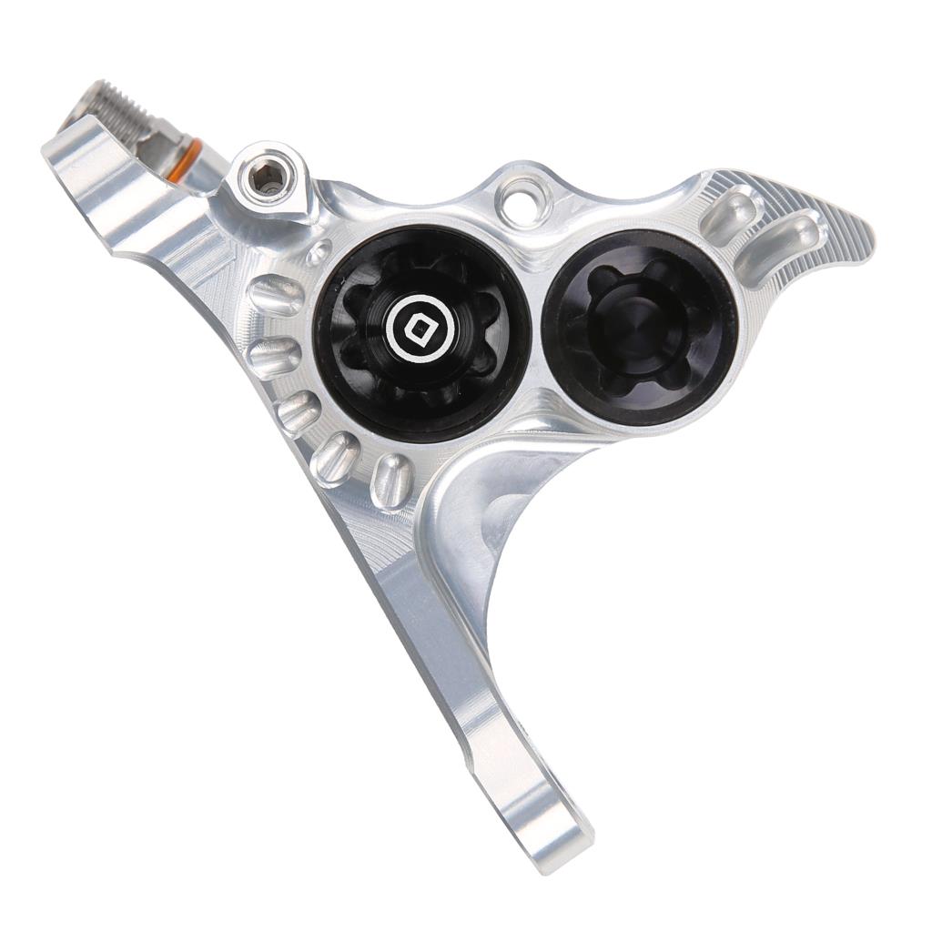 Front Hydraulic Caliper HOPE RX4+ FMF (+20) 70mm 4 Pistons DOT Silver