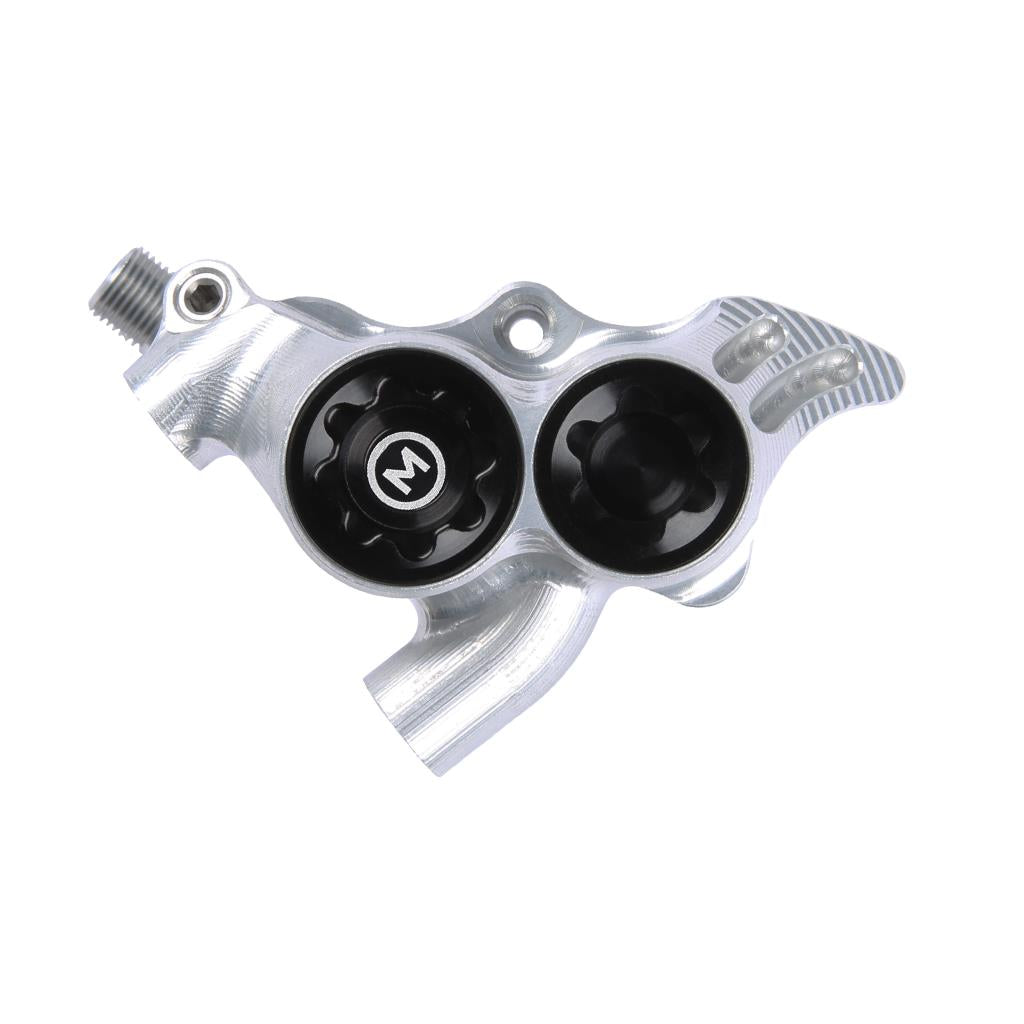 HOPE RX4+ FM 34mm 4-Piston Mineral Silver Hydraulic Caliper