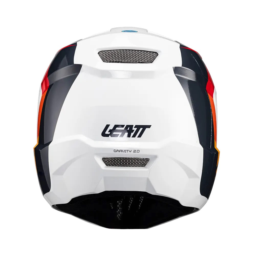 Kask LEATT MTB GRAVITY 2.0 biały/czerwony