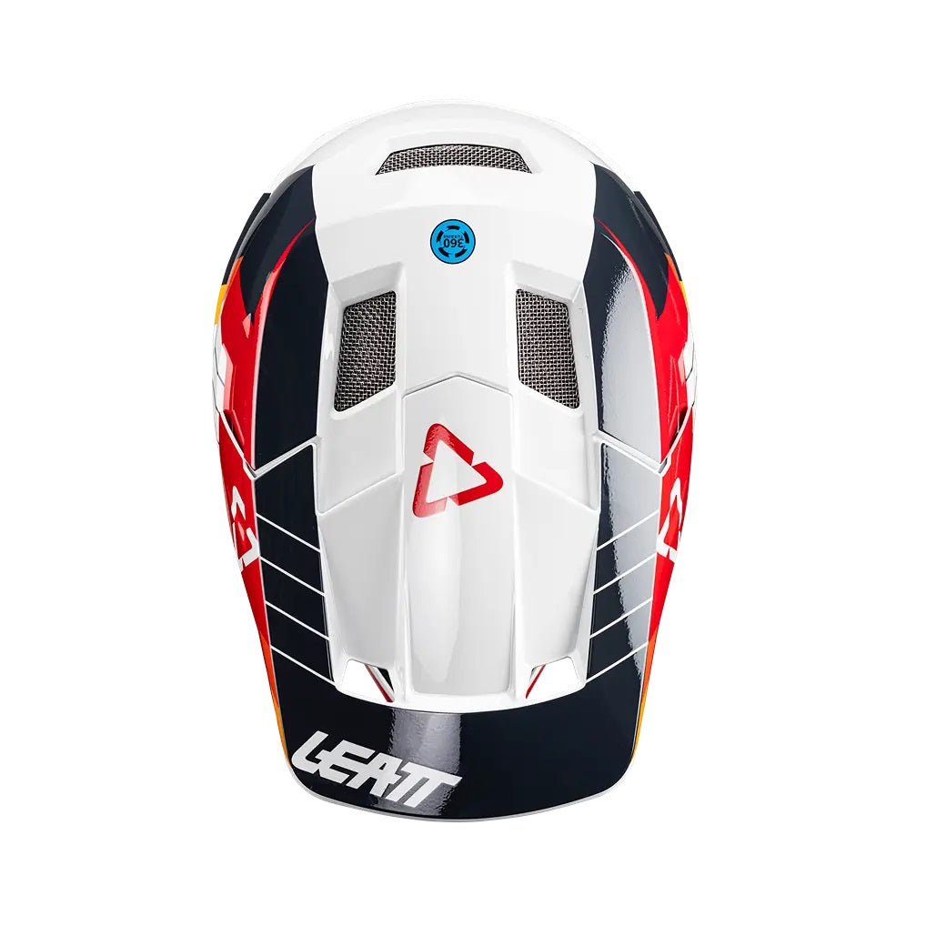 Kask LEATT MTB GRAVITY 2.0 biały/czerwony