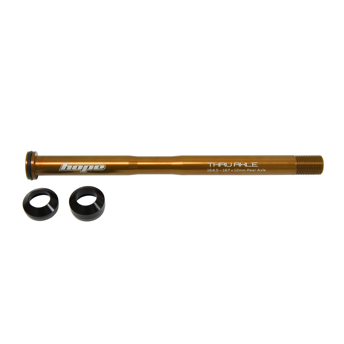Oś tylnego koła HOPE 164.5-167mm #HTAR167 Bronze