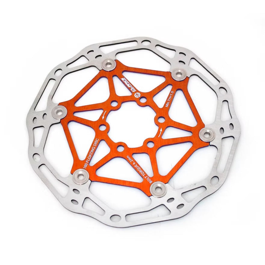 CLARKS 6-Hole Floating Disc Orange