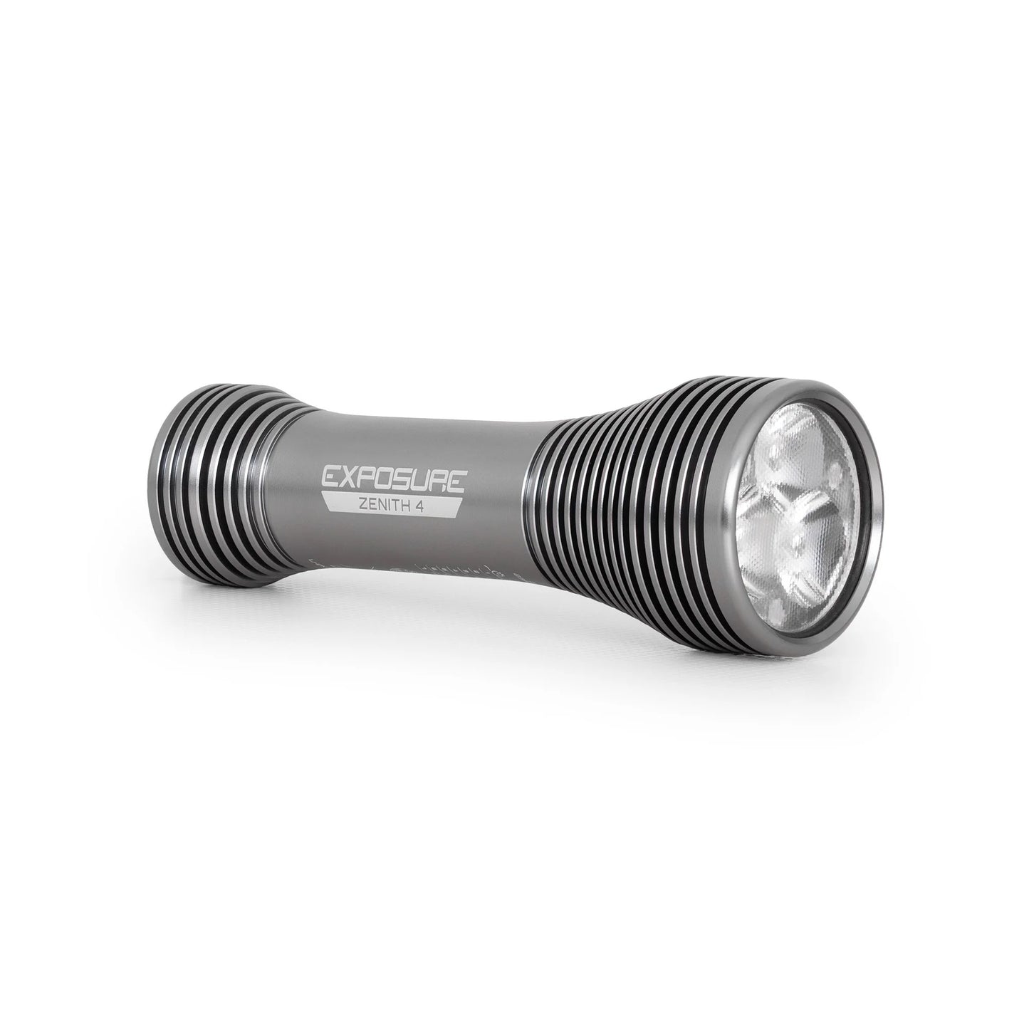 EXPOSURE LIGHTS ZENITH GUN METAL MK4 Front Light with Helmet Mount