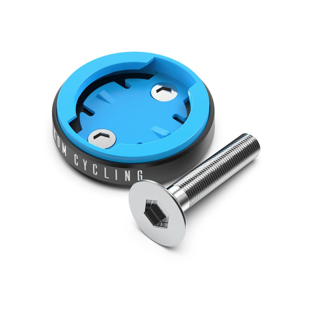 KOM CYCLING TOP CAP Garmin/Wahoo stem support