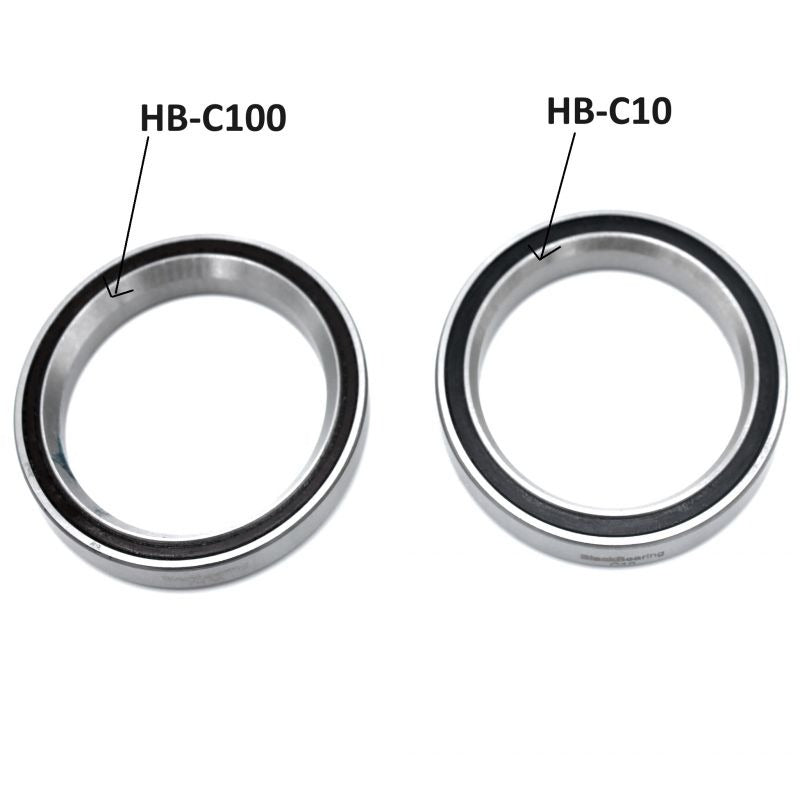 BLACK BEARING HB-C100 - 37 x 48.9 x 6.5 mm 36/45° Steering Bearing