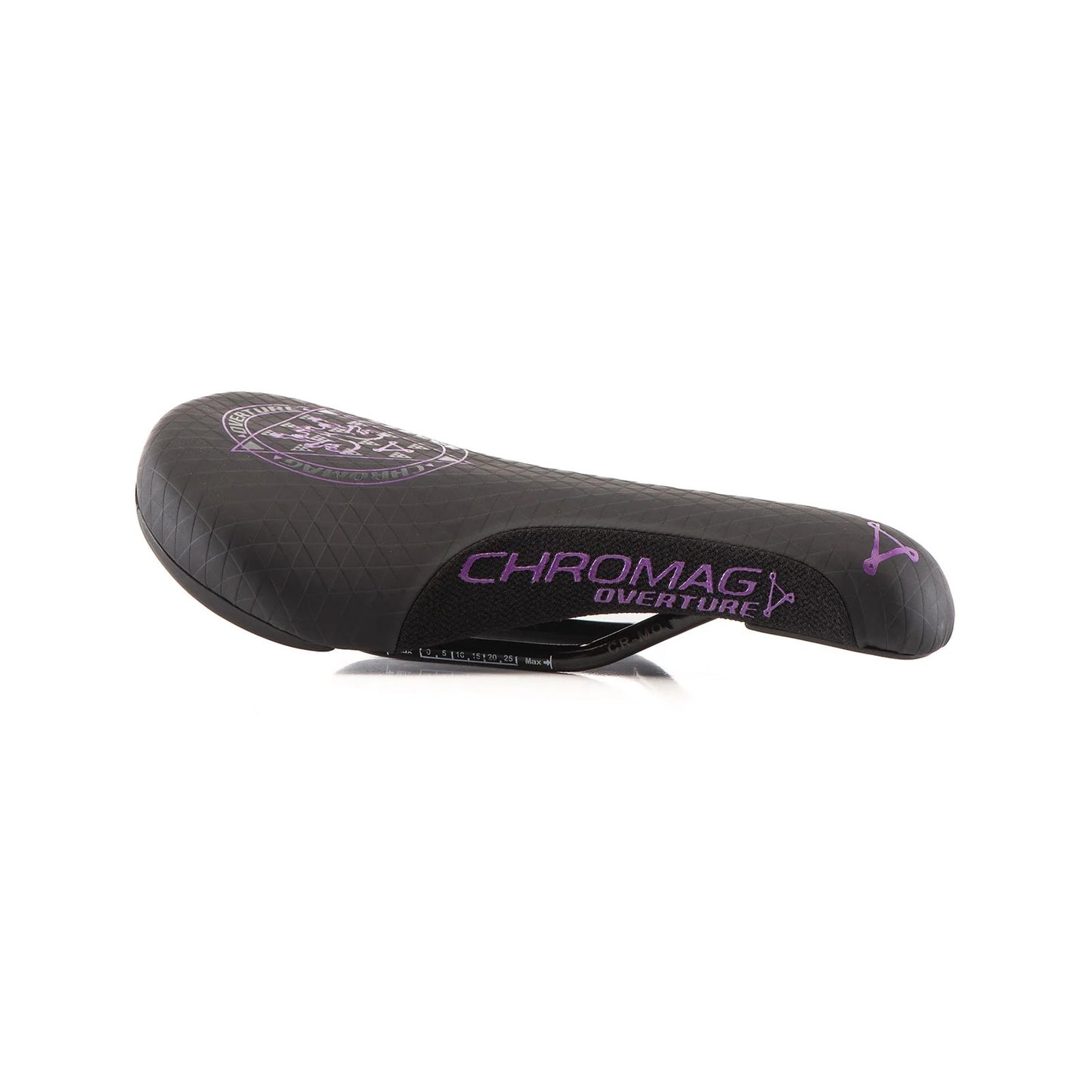 Siodło CHROMAG OVERTURE Semenuk Rails CrMo Black/Violet