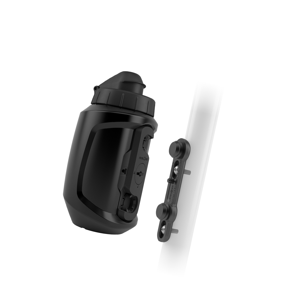 Bottle and bottle cage kit FIDLOCK TWIST UNI BASE 550 ml Black