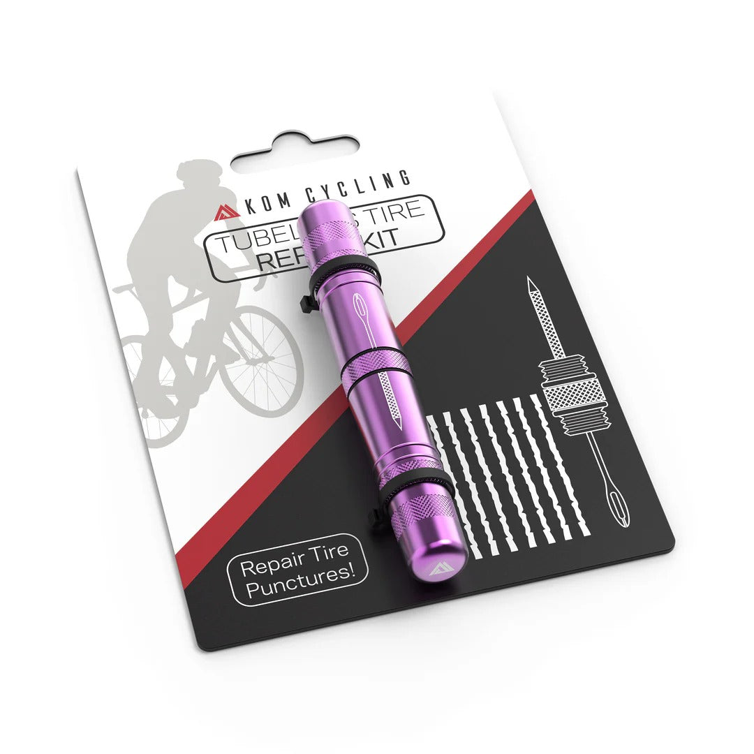 Zestaw naprawczy KOM CYCLING Tubeless Violet