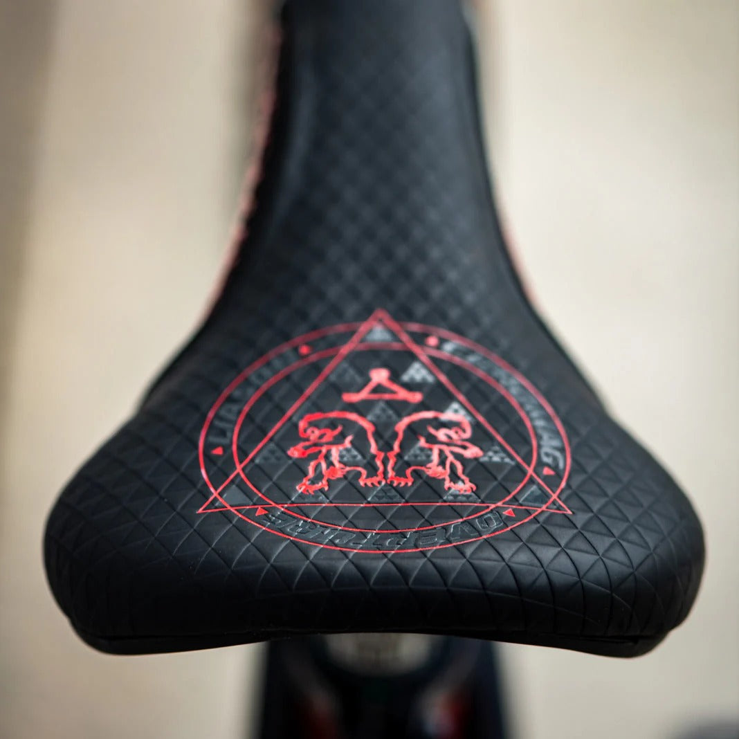 Siodło CHROMAG OVERTURE Semenuk Rails CrMo Black/Red