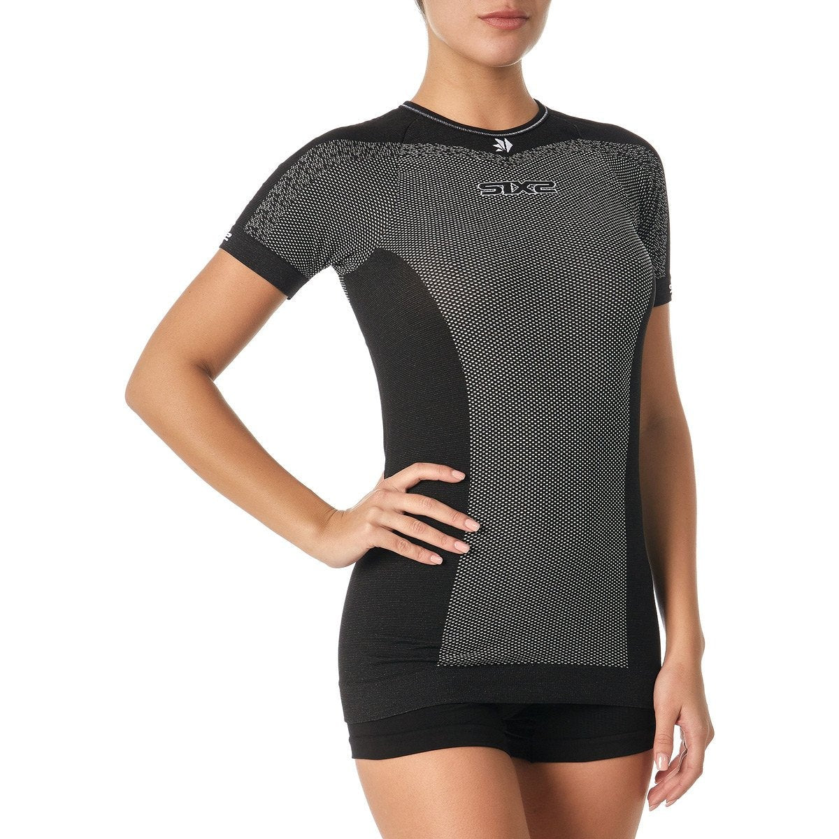 Underwear SIXS TS1L BT Short Sleeve Black Carbon